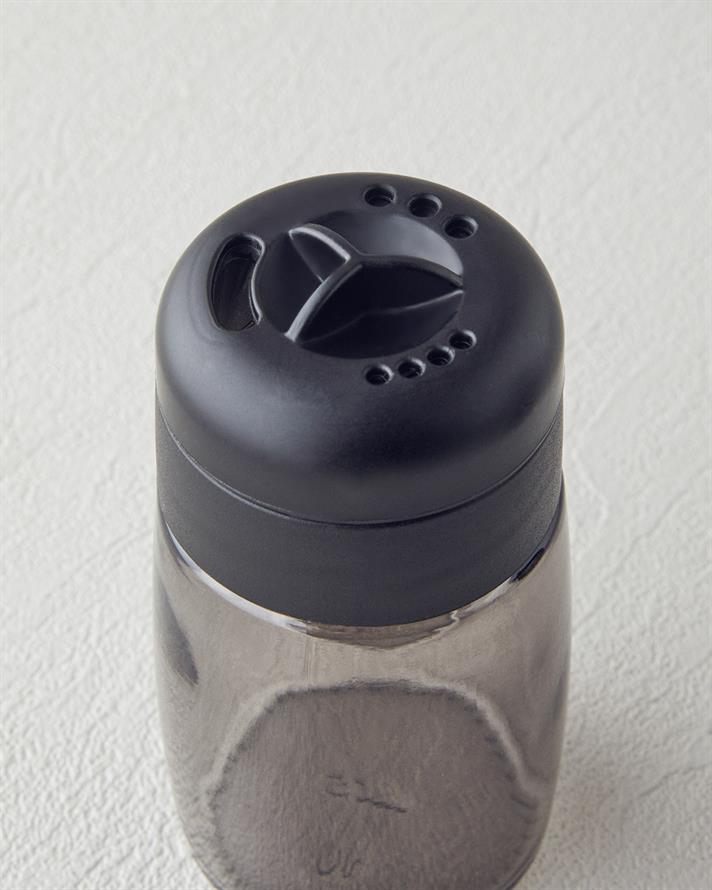 Saly Cam 2li Tuzluk - Biberlik 100 ml Antrasit