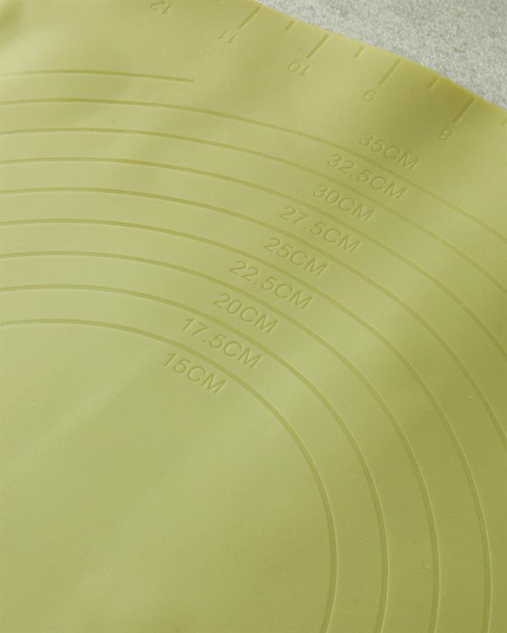 Samantha Silikon Hamur Matı Mutfak Gereci 50x40 cm Yeşil