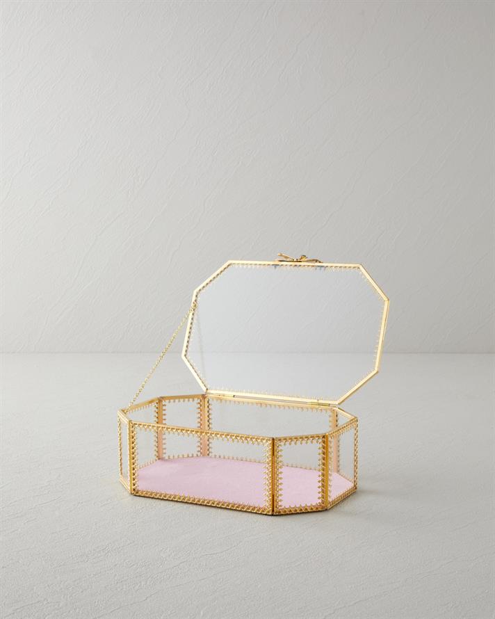 Sandy Dekoratif Kutu 20x13x6,5 cm Gold