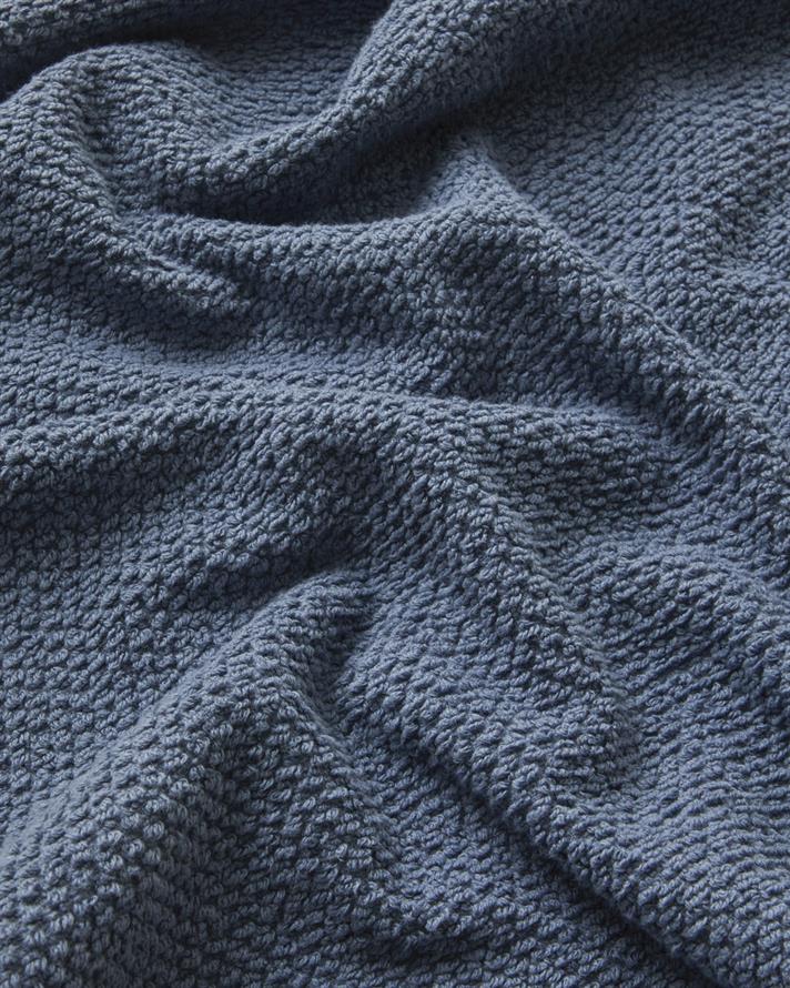 Sandy Stripe Pamuk Ayak Havlusu 50x70 cm Lacivert