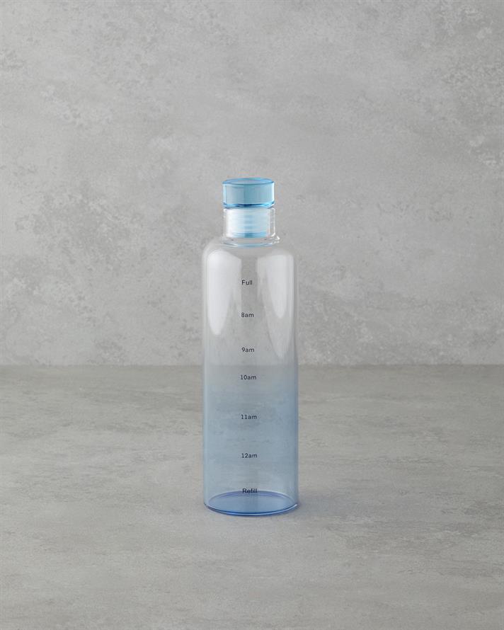 Sanitary Borosilikat Şişe 550 ml Mavi