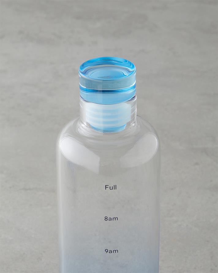 Sanitary Borosilikat Şişe 550 ml Mavi