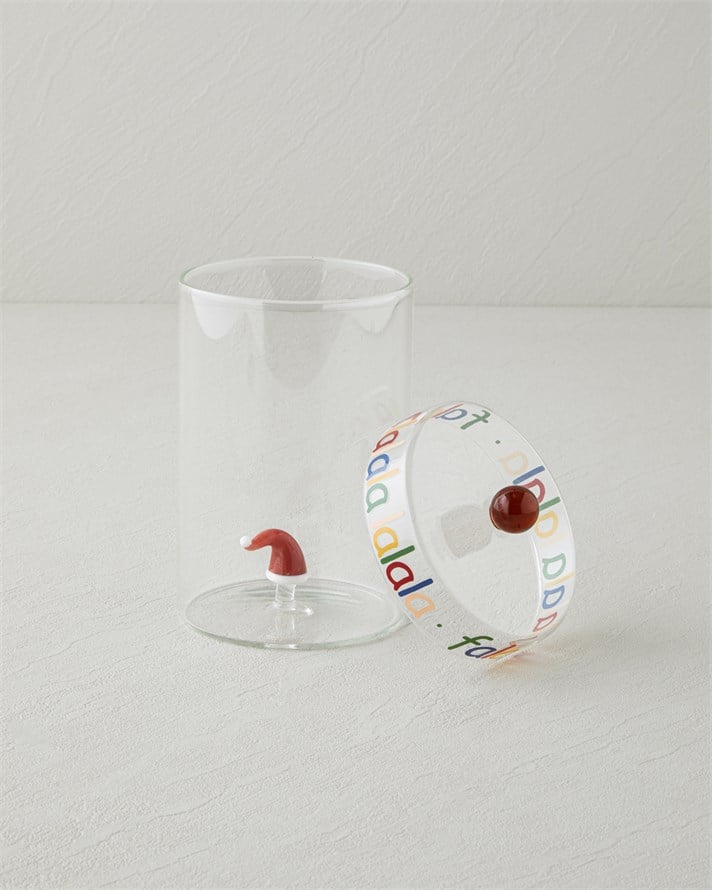 Santa Borosilikat Kavanoz 1000 ml Renkli