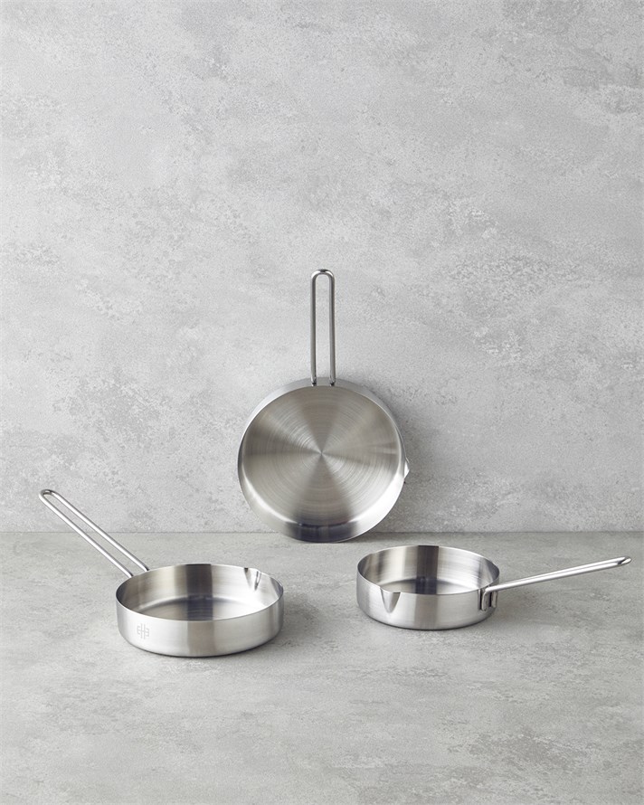 SauceMate Paslanmaz Çelik Sos Tava 12 cm Silver