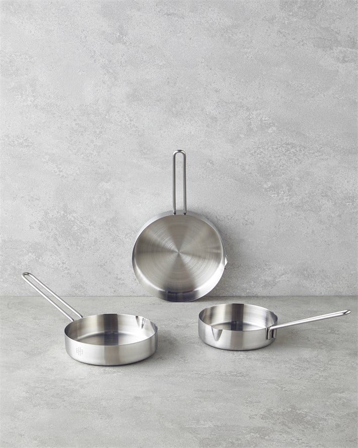 SauceMate Paslanmaz Çelik Sos Tava 14 cm Silver