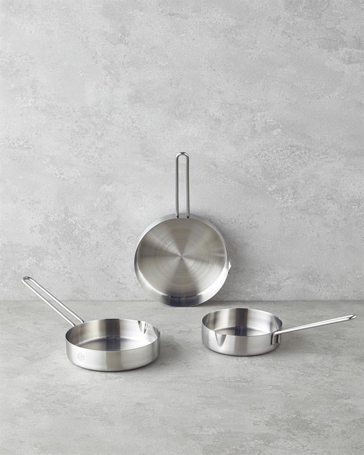 SauceMate Paslanmaz Çelik Sos Tava 16 cm Silver
