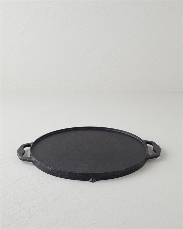 Savor Premium Yuvarlak Izgara Tava 34 cm Siyah