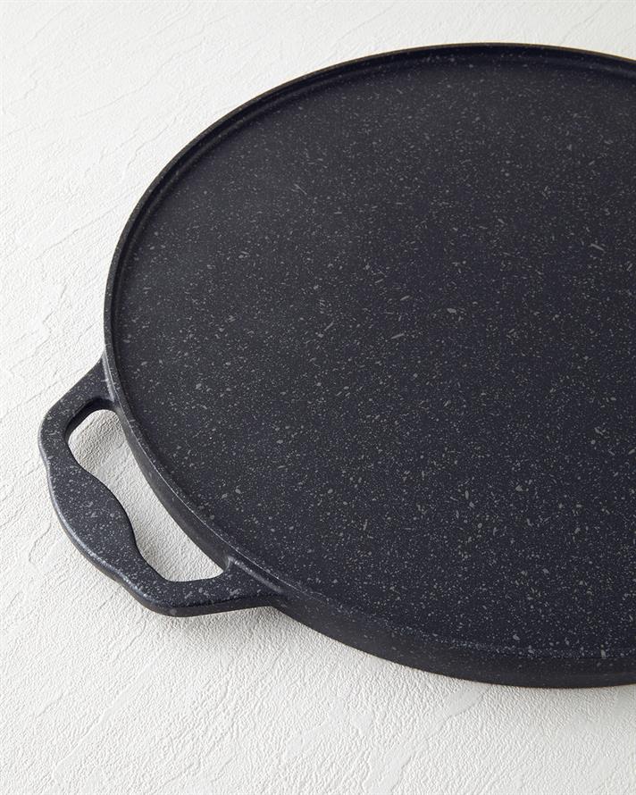 Savor Premium Yuvarlak Izgara Tava 34 cm Siyah