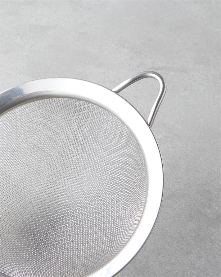 Scavri Paslanmaz Çelik Kevgır 14 cm Gri