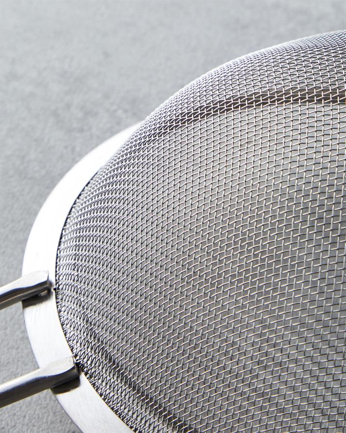 Scavri Paslanmaz Çelik Kevgır 14 cm Gri