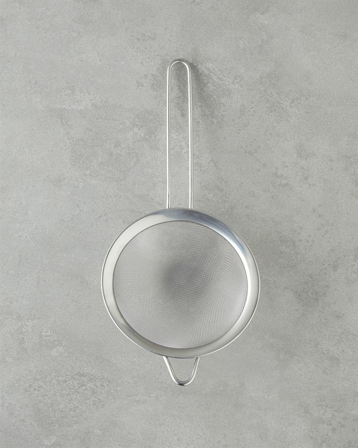 Scavri Paslanmaz Çelik Kevgır 16 cm Gri