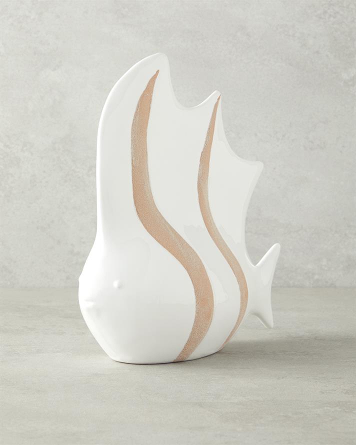 Seafish Biblo 20,5x9,5x22 cm Beyaz