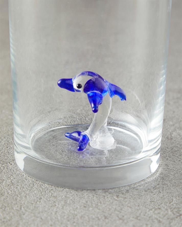 Seafish Cam Bardak Mavi