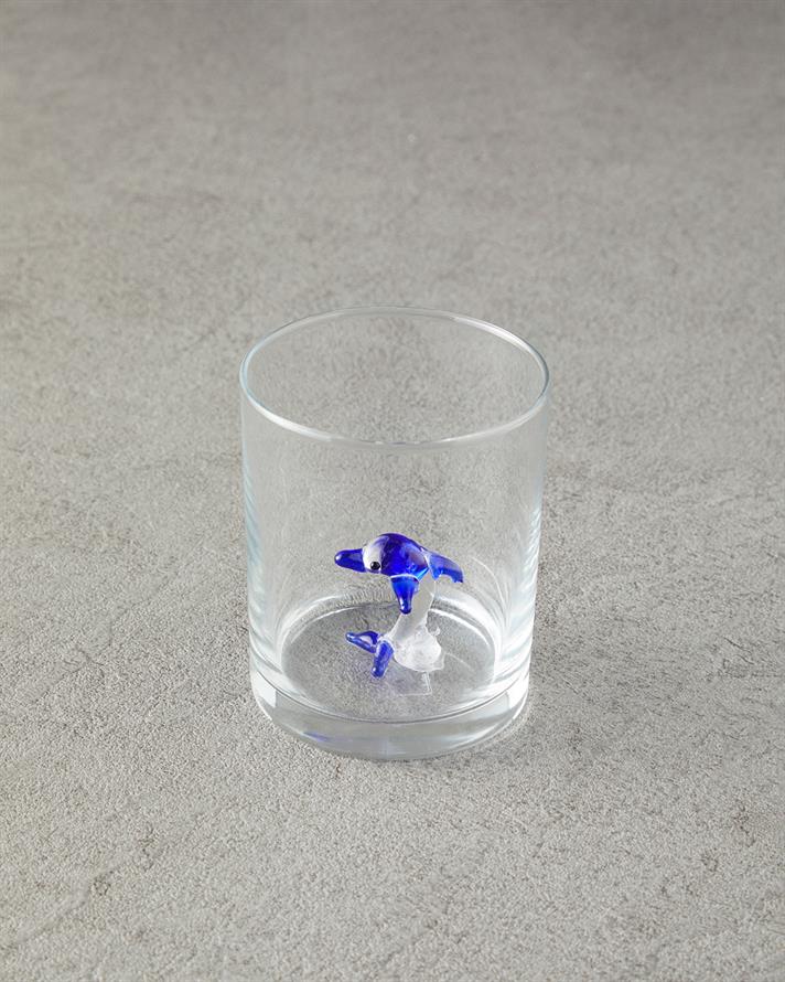 Seafish Cam Bardak Mavi