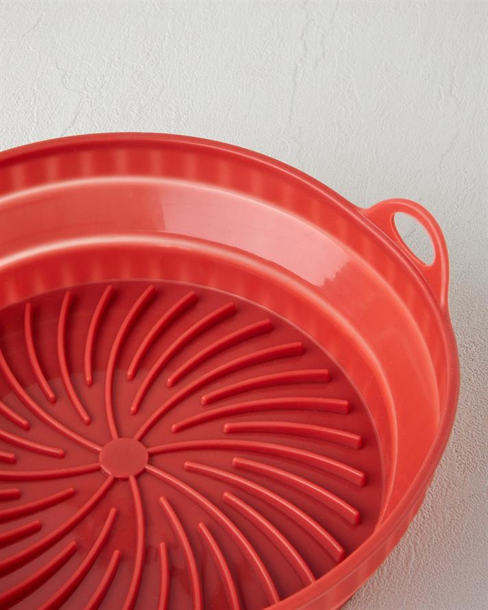 Serena Silikon Airfryer Kek Kalıbı 5,5 L Bordo