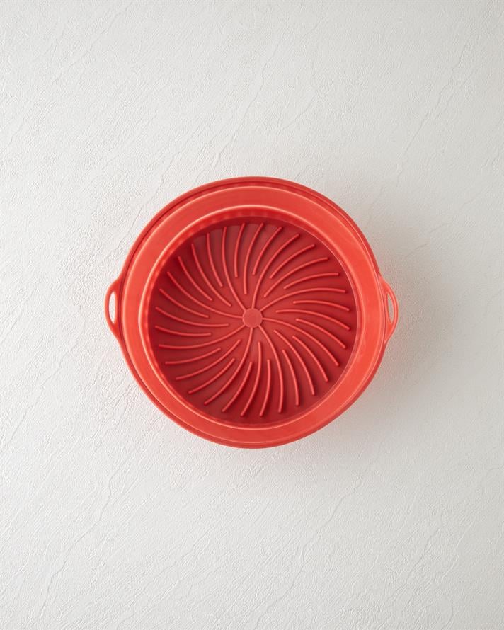 Serena Silikon Airfryer Kek Kalıbı 5,5 L Bordo