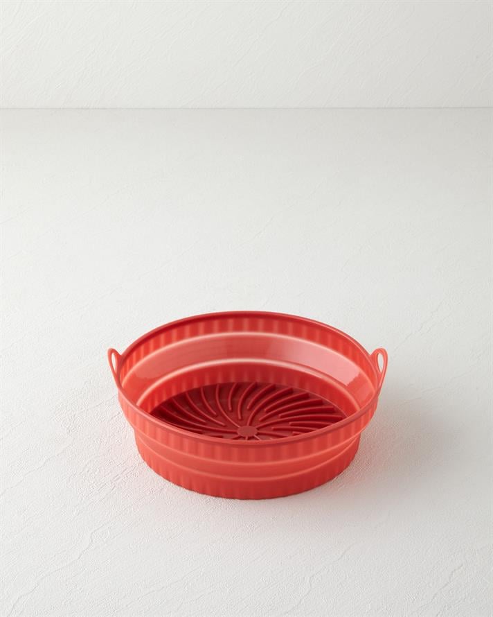 Serena Silikon Airfryer Kek Kalıbı 5,5 L Bordo