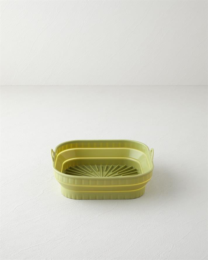 Serena Silikon Airfryer Kek Kalıbı 5,5 L Yeşil