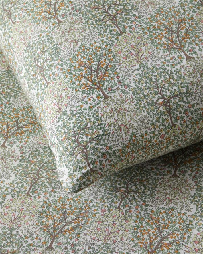 Serenade Kolay Ütülenir Çift Kişilik Nevresim Seti 200x220 cm Yeşil