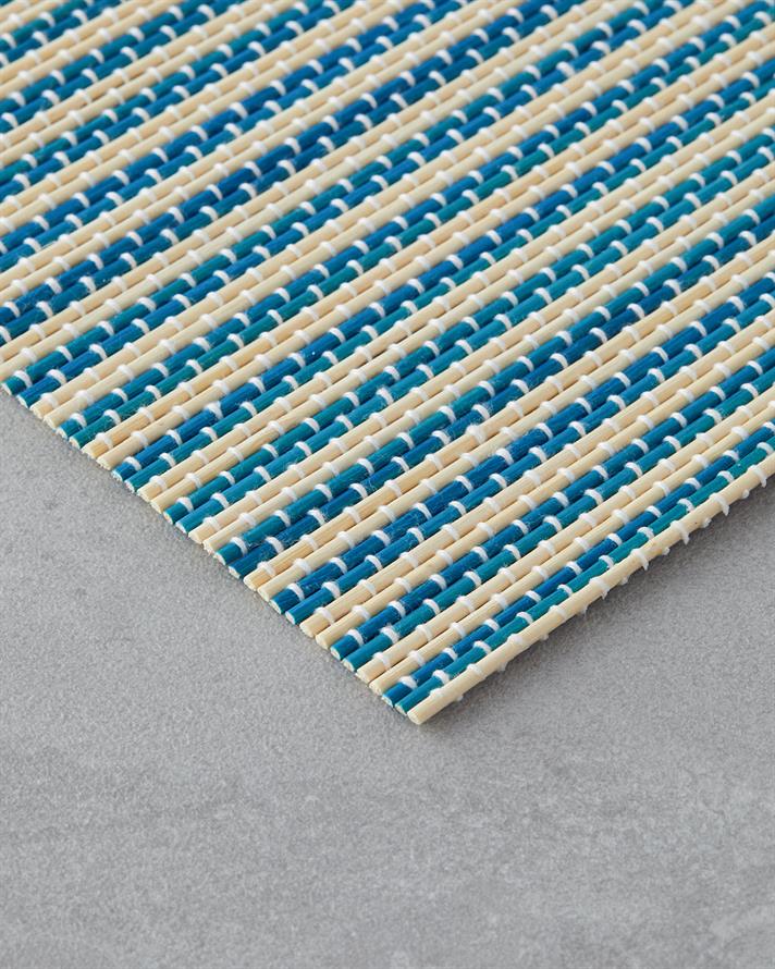 Serene Bambu 4lü Amerikan Servis 30x45 cm Pembe - Mavi