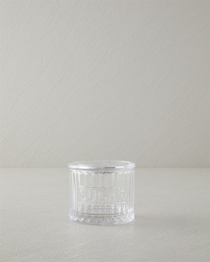 Serene Calm Cam Şekerlik 9x9,5x7,5 cm Şeffaf