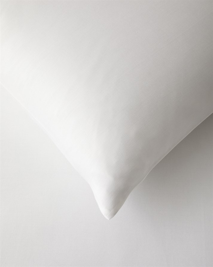 Serenity Bambu Saten Çarşaflı King Size Nevresim Takımı 240x220 cm Beyaz