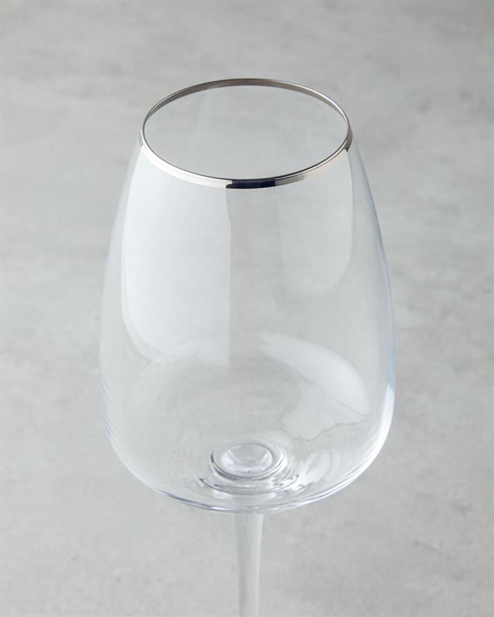 Serenity Kristal 2li Kadeh 440 ml Silver