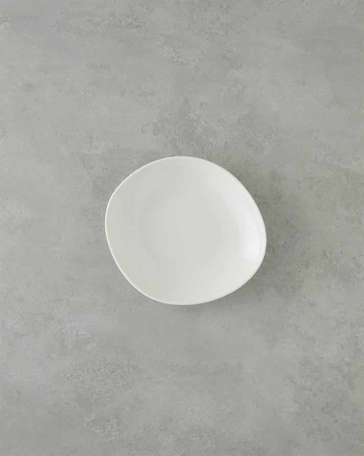 Shape Porselen Yemek Takımı 8 Parça 2 Kişilik Beyaz