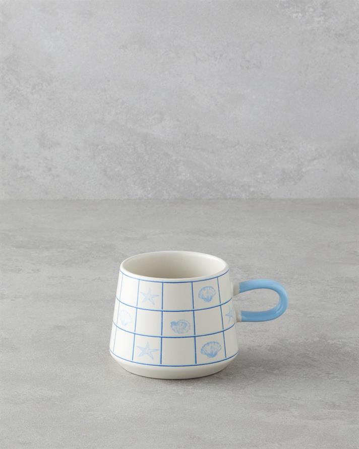 Shellstone Stoneware Kupa 340 ml Mavi
