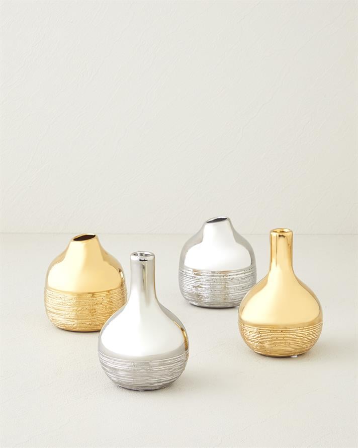 Shine Bright Vazo Silver