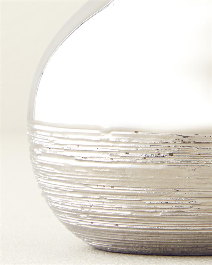 Shine Bright Vazo Silver