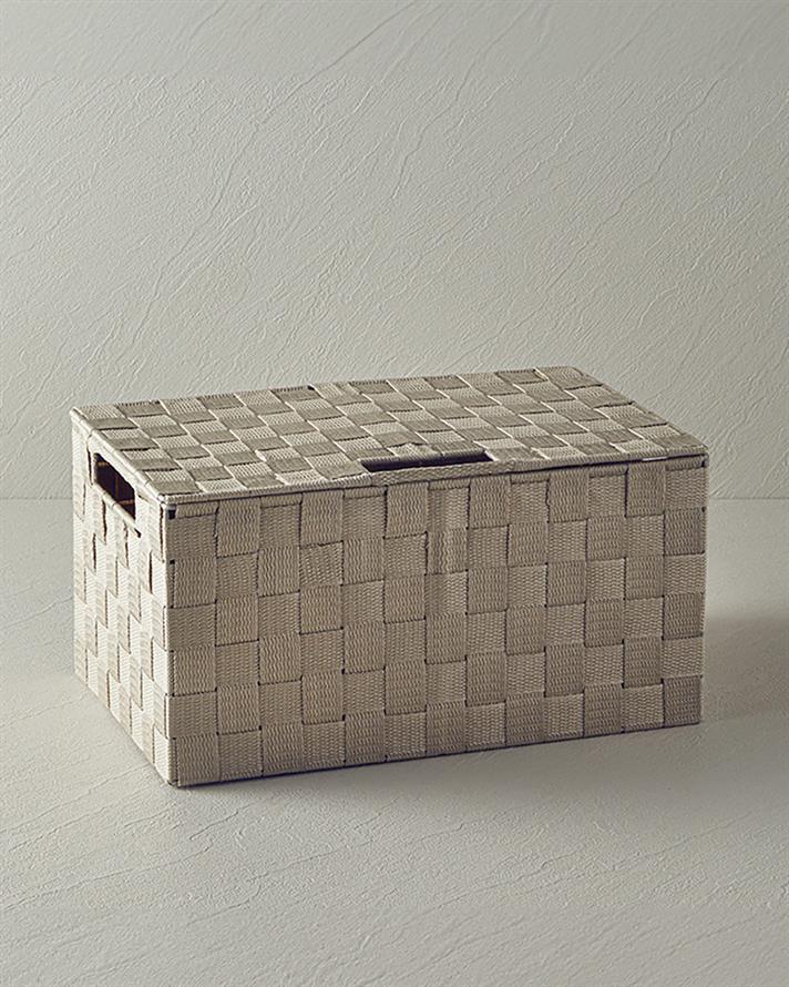 Shine Saklama Kutusu Koyu Bej