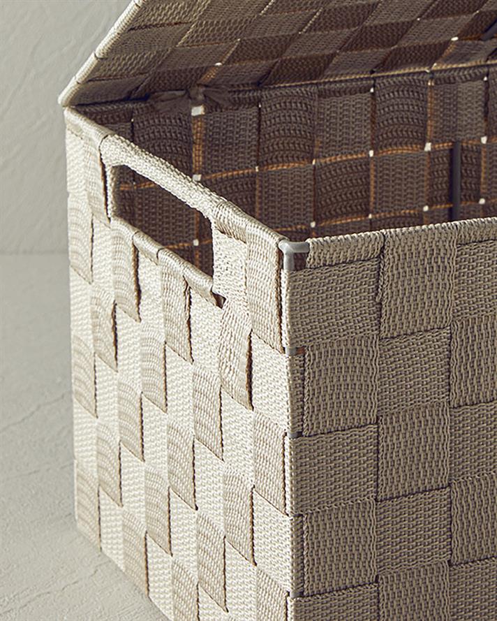 Shine Saklama Kutusu Koyu Bej