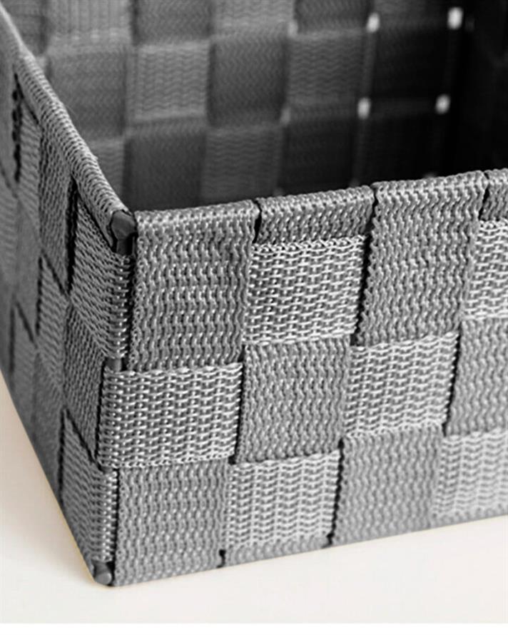 Shine Sepet 14x14x7,5 cm Gri