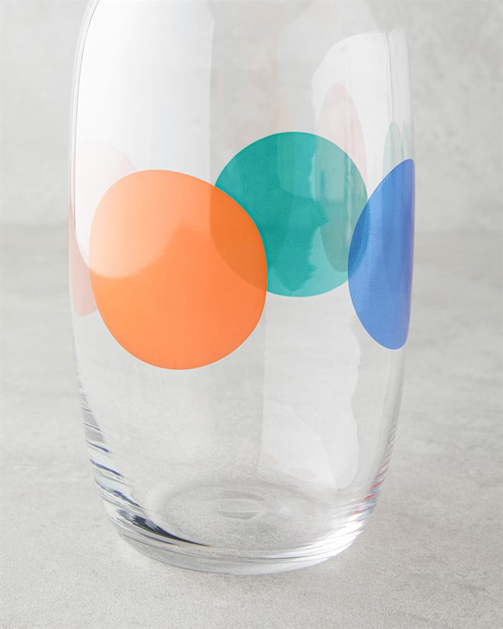 Shinea Cam 3 Parça Su Takımı 1000 ml + 315 ml Renkli