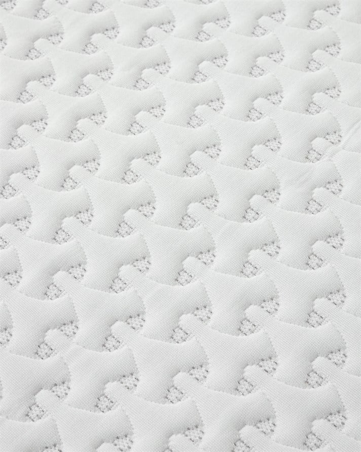 Shiny Simli Örme Sıvı Geçirmez Tek Kişilik Alez 100x200 cm Gümüş