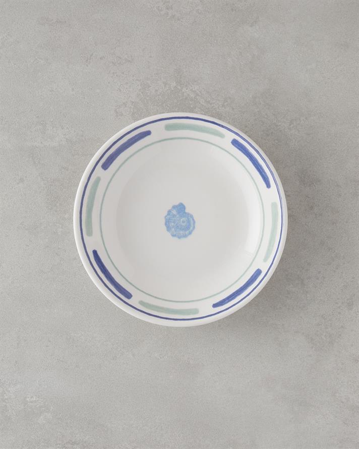 Shoreline Seramik Çukur Tabak 19,5 cm Mavi-yeşil