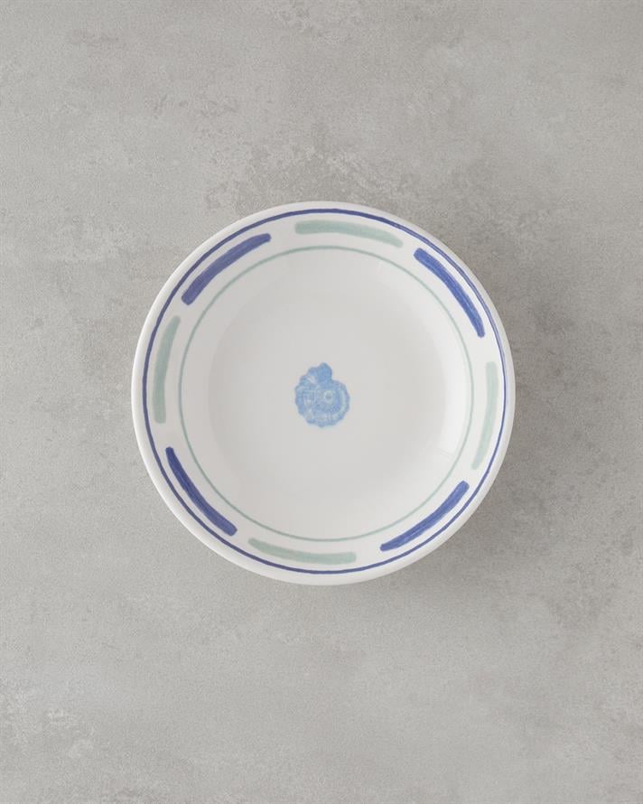 Shoreline Seramik Çukur Tabak 19,5 cm Mavi-yeşil