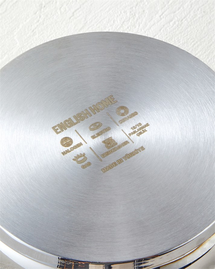 Siena Çelik Mini Tencere 16x8 cm Silver