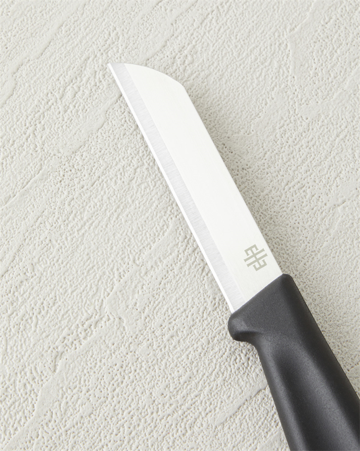 Silent Slash Paslanmaz Çelik 6lı Bıçak 9 cm Siyah