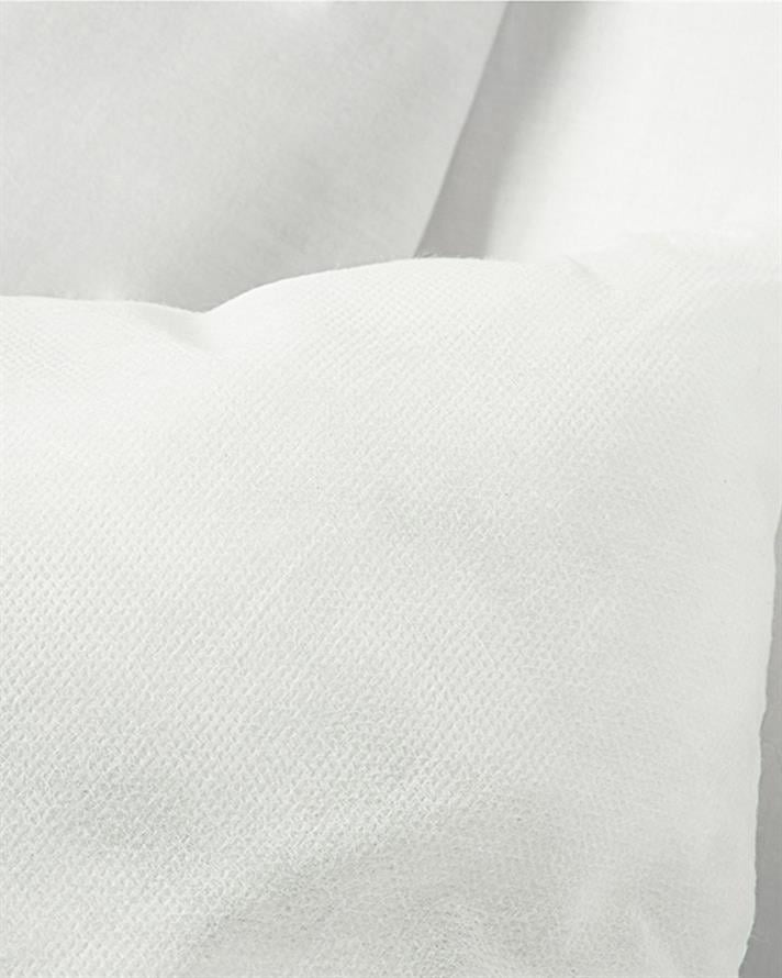 Silikonlu Kırlent Yastık Beyaz