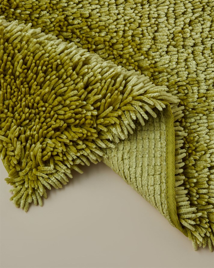 Silky Shine Kaydırmaz Taban Banyo Paspası 50x80 cm Yeşil