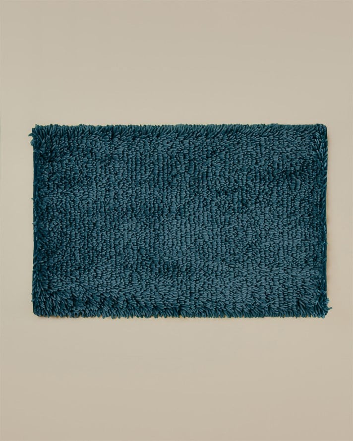 Silky Shine Kaydırmaz Taban Banyo Paspası 50x80 cm Petrol