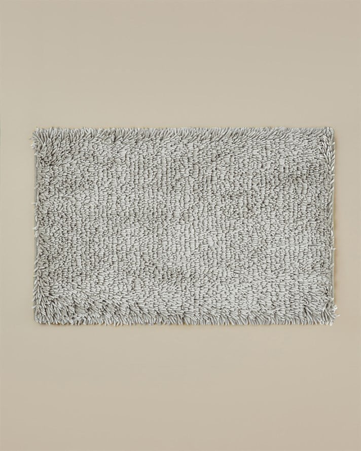 Silky Shine Kaydırmaz Taban Banyo Paspası 50x80 cm Gri