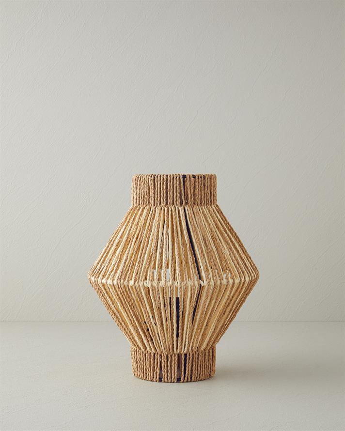 Silva Kağıt İp Abajur Natural