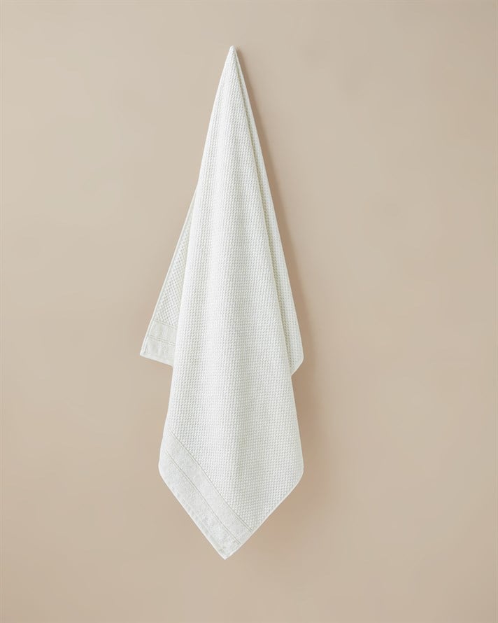 Silver Line Pamuk Banyo Havlusu 90x150 cm Beyaz
