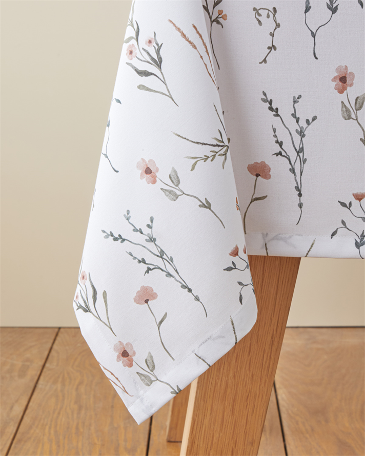 Simple Bloom Opal Masa Örtüsü 140x200 cm Renkli