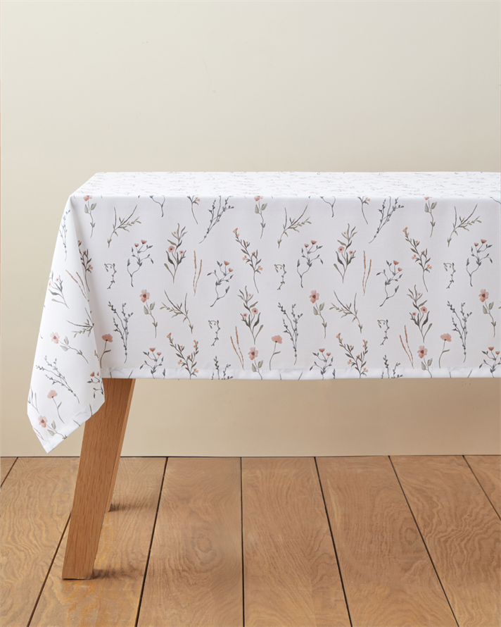 Simple Bloom Opal Masa Örtüsü 140x200 cm Renkli