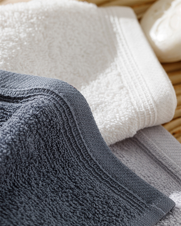 Simple Fitilli 3lü Havlu Seti Ekru-Açık Gri-Antrasit