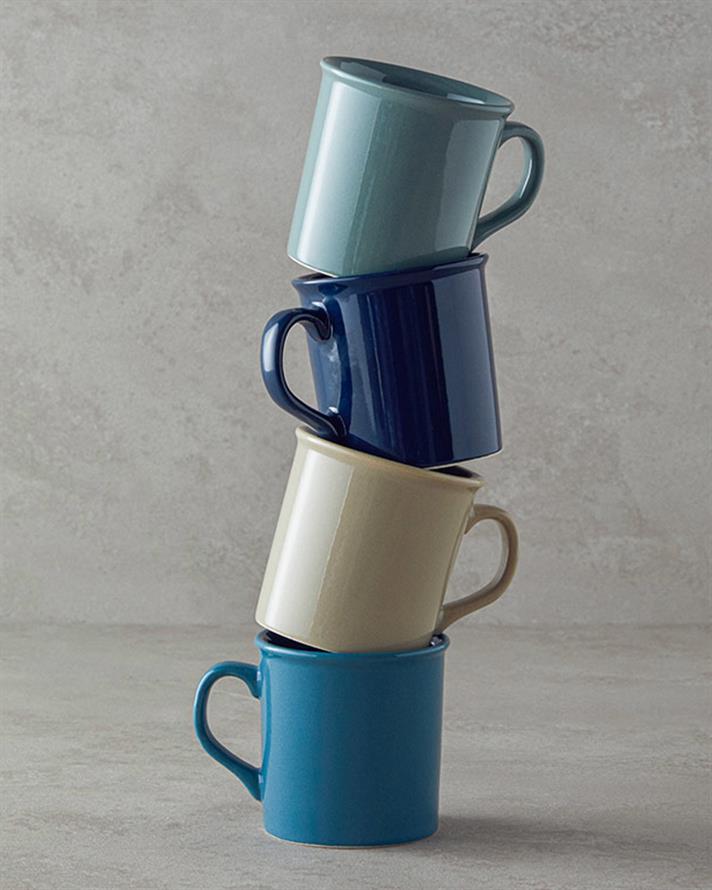 Simple Seramik Kupa 270 ml Mavi